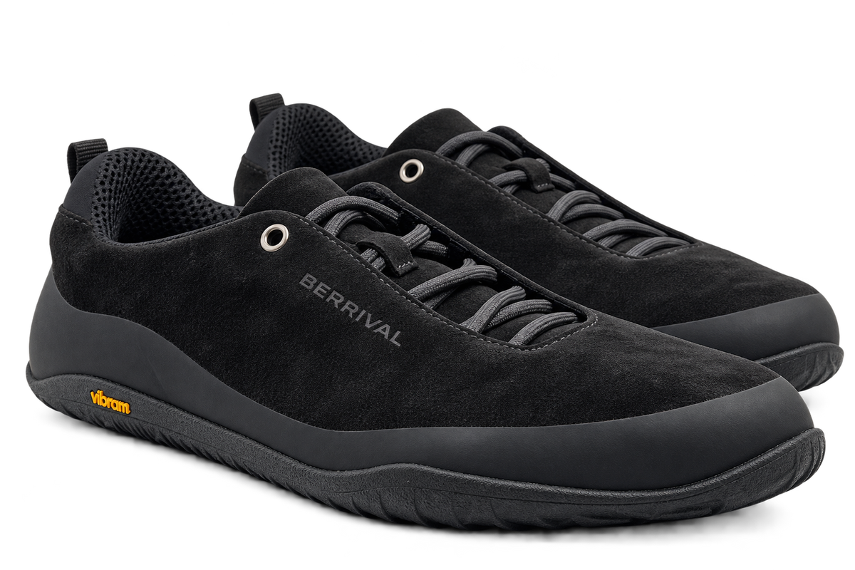 ANMA Obsidian Black - vista tre quarti, paio su fondo trasparente